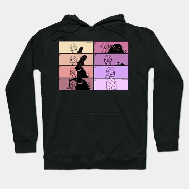 Kill your demons Hoodie by Mari945